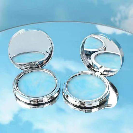 11 г лавандовая матовая пудра с пуховым контролем жирности, натуральная, долговечная, без блеска, для женщин и девочек, для макияжа, для маскировки лица, прессованная закрепляющая пудра