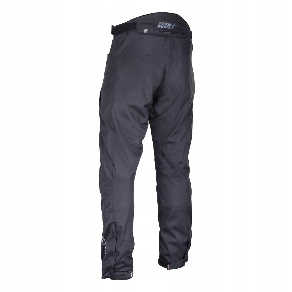Wolf Damskie Mocne Spodnie Tekstylne Explorer Black M