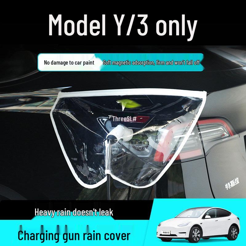 Waterproof Charging Port Cover for Tesla Model 3/Y Accessories