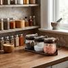 Sealing Kitchen Storage Bottle Large Capacity Condiment Jar Oil Bottle Holder Salt Pot  Home Use