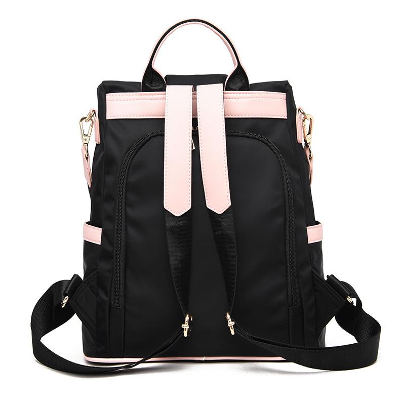 Oxford Cloth Backpack Girls School Backpack Trendy Fashion Anti-theft Backpack Student Bag