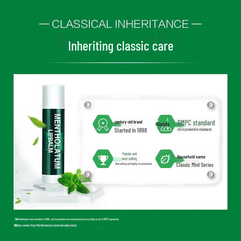Mentholatum Classic Menthol Lip Balm 3.5g