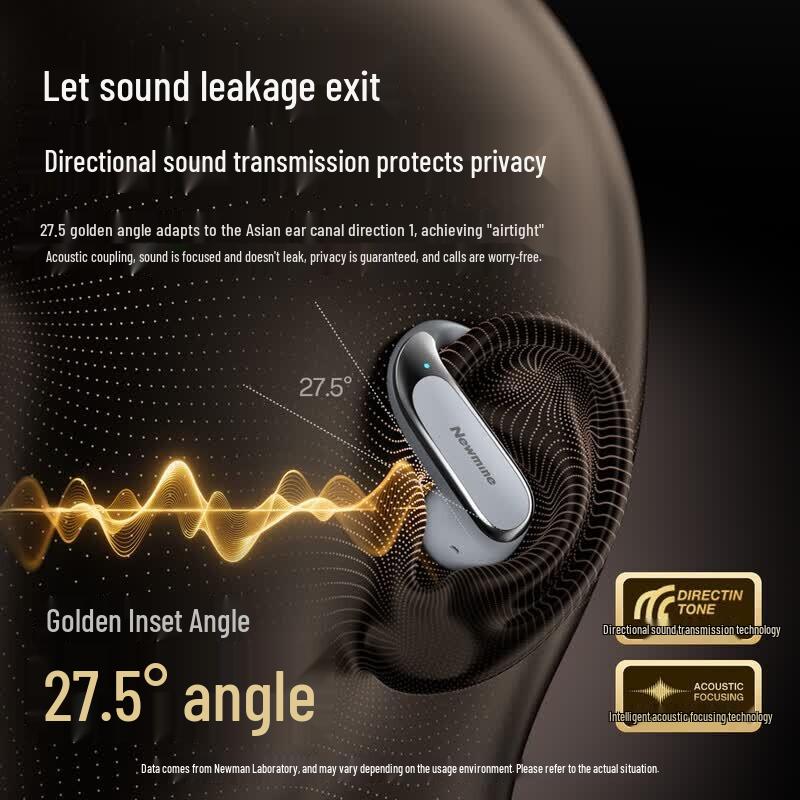 Newmine LY65 OWS Open-Ear Bluetooth Ear Hook Headphones