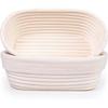 Ротанговая корзина для расстойки хлеба Натуральная ротанговая плетеная корзина для ферментации теста Заквасочный баннетон Корзины для хлеба Инструменты для выпечки
