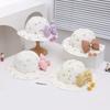 Kawaii Baby Fishermen Hat Bowknot Kids Bucket Hat Sunscreen Children Sun Hat  Apparel Accessories