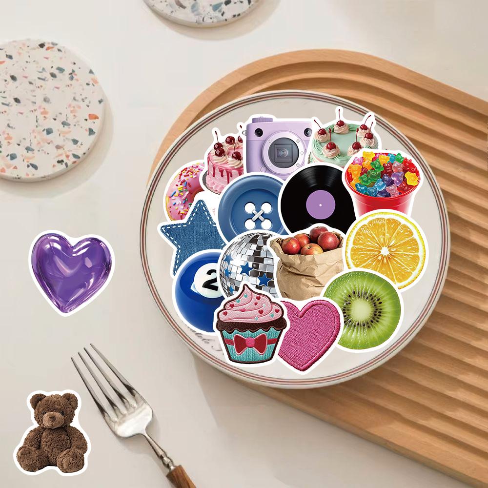 50/100PCS Y2K Style Stickers Notebook Bicycle Personalize Laptop Luggage Motorcycle Coffee Modern Skateboard Dormitory Sticker