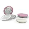 Packing Container Travel Makeup Jar Loose Powder Pot Empty Powder Case Plastic Cosmetic Container