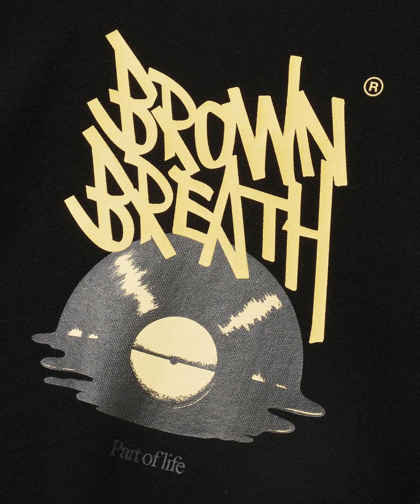 BROWNBREATH Part Of Tag Crewneck - Black