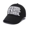 ODDBALLS CLUB Not Normal Wave Ball Cap Black