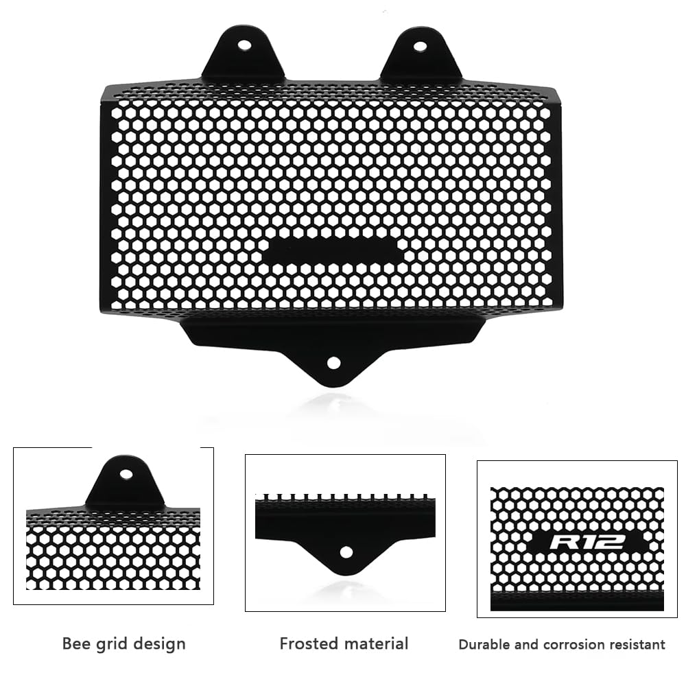 Для R12NINETr12nineTR12 NineT202420252026 Детали защиты радиатора R12NineT Мотоциклетные аксессуары Защита радиатора Решетка Защитная крышка (r12ninet)