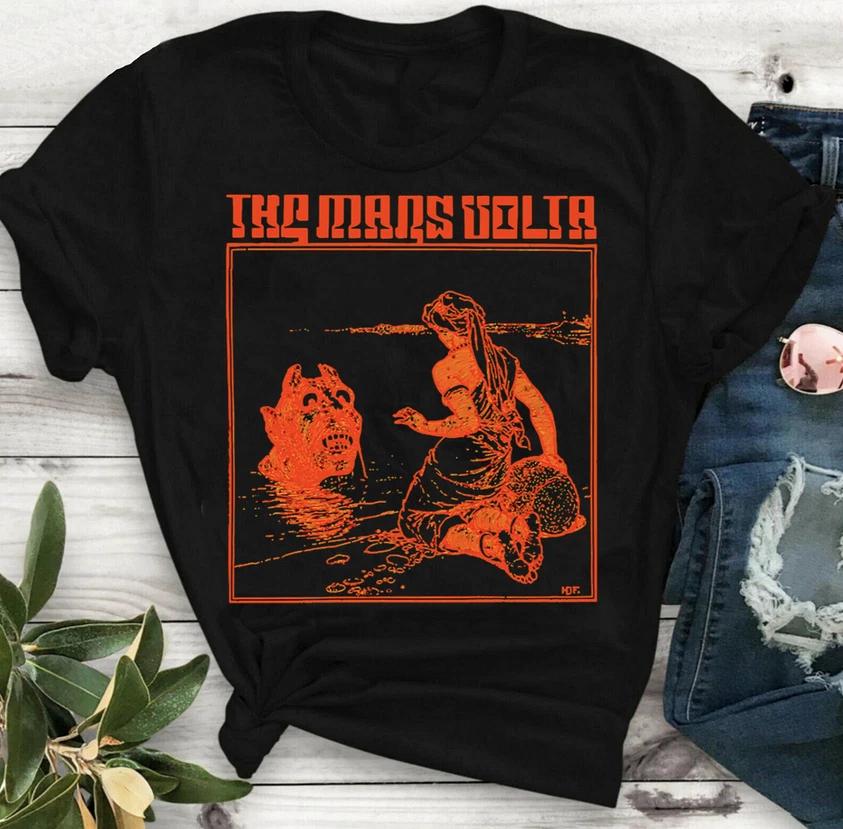 Винтажная футболка мужская группы The Mars Volta