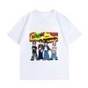 2026 Lngshot Member Portrait Graphic Tshirt Ohyuan Woojin Louis Ryul Kpop Fashion Retro Shirt Summer Unisex Unisex Tshirt