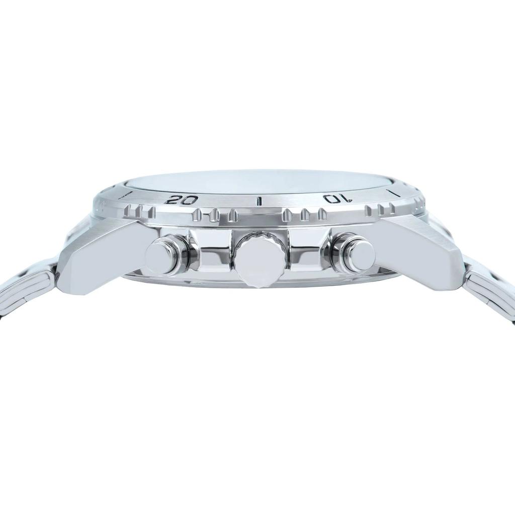 АЛЬБА (От Seiko) Активные черные часы-хронограф на солнечной батарее для мужчин AZ5015X1