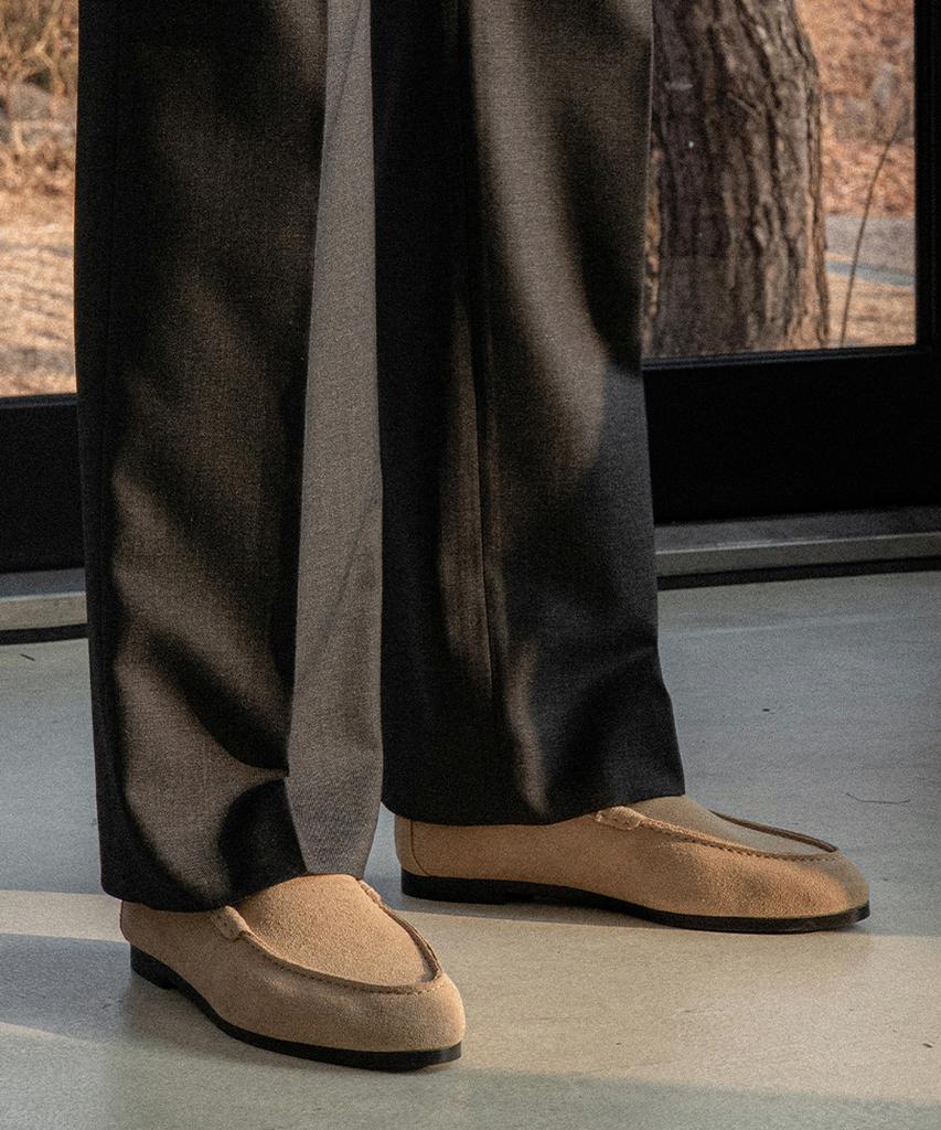 Allclassic Alc3410 Cimer Loafers_Beige Suede