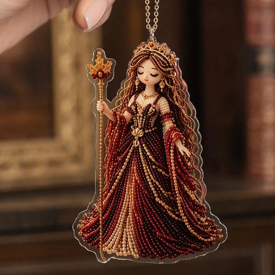 Stunning Eye-catching Pendant Necklace Acrylic 10 Cm 1 Pc