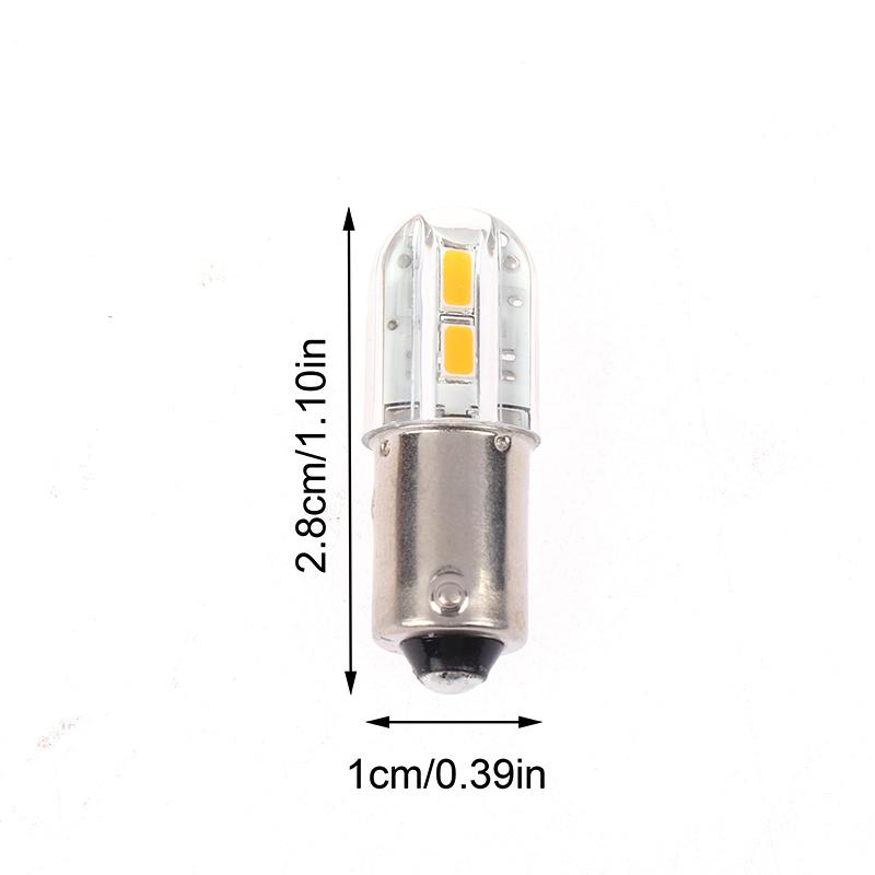 Светодиодная лампа Ba9S 6 В, модернизированные лампы, 4 светодиодные лампы, сменная лампа для фонарика, фары для мотоцикла, освещения велосипеда, светодиодная лампа