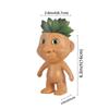 Octopus Succulent Pot with Doll Decoration - Creative Outdoor Resin Ornament.