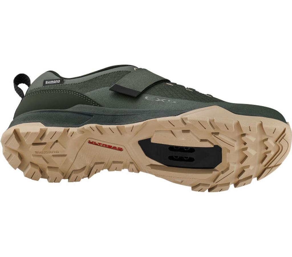 Кроссовки-ботинки Оливковые см см [SHIMANO] SH-EX500 Женские 26.0 - 26.5