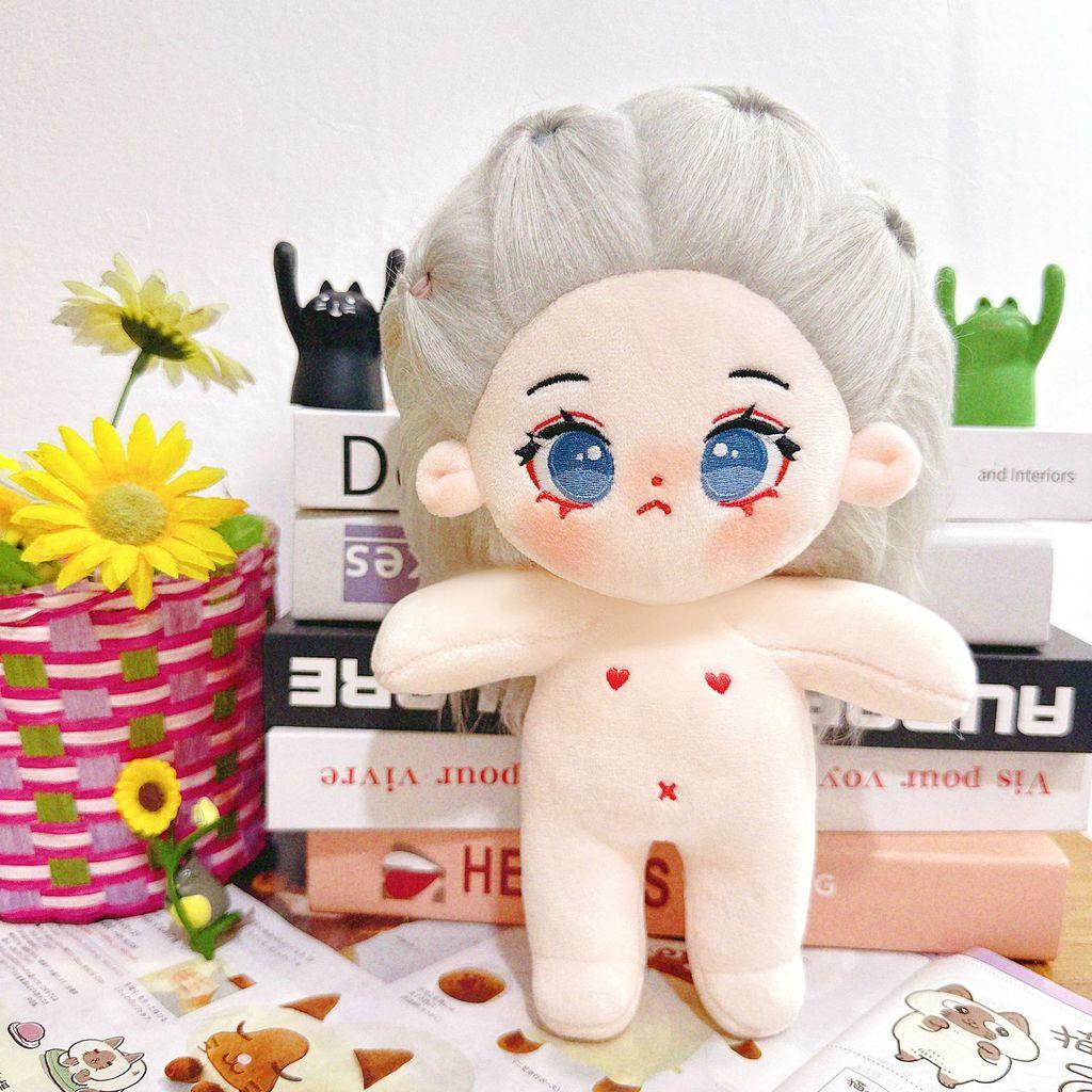 Cotton Stuffed Doll With Removable Clothes For Kids And Adults Collectible Plush Toy Gift