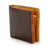 Yoshida Bag Double Folding Wallet [Authorized Retailer] 129-06012 (3. Brown)
