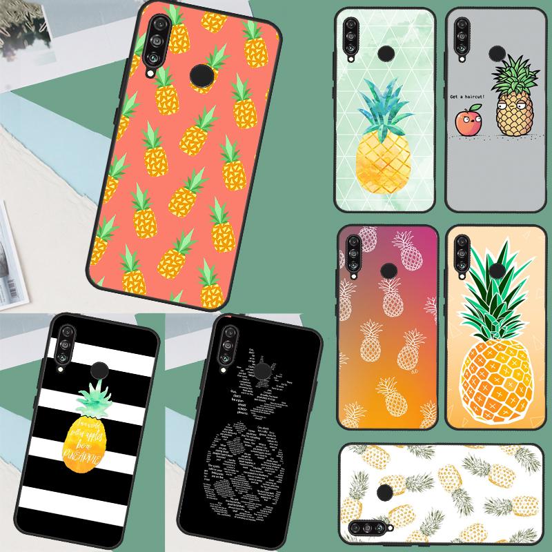 Summer Fruit Pineapple For Huawei Nova 8i 7i 11i 12i 12s 9 10 SE Y90 Y60 Y70 Y72 Y61 Y91 P30 P40 Lite P60 Pro Case