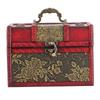 PU Jewelry Display Case Wooden Portable Jewelry Box Practical Jewelry Box Organizer  Travel Use