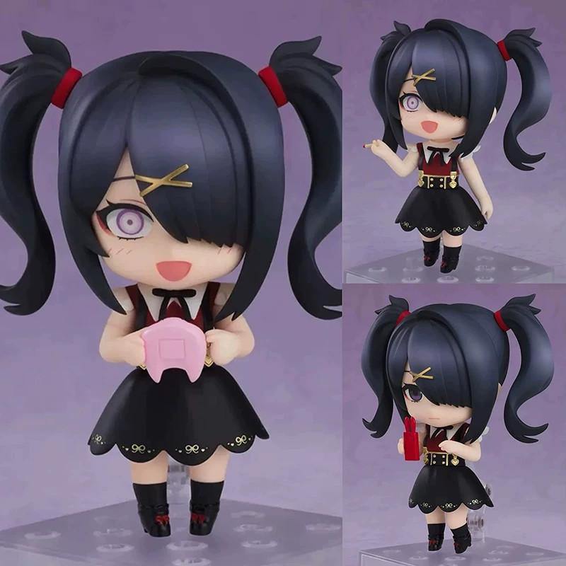 Q Version Anime Girl Figure: Cute, Beautiful, Replaceable Face Toy Ornament - Ideal Birthday Gift