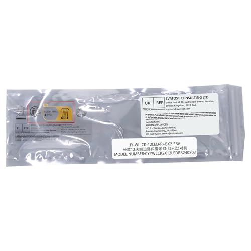 2 шт. 19 см стробоскопический светодиодный светильник 18 Вт 12-24 В 12 светодиодов аварийный стробоскопический светильник мигающая лампа (красно синий)