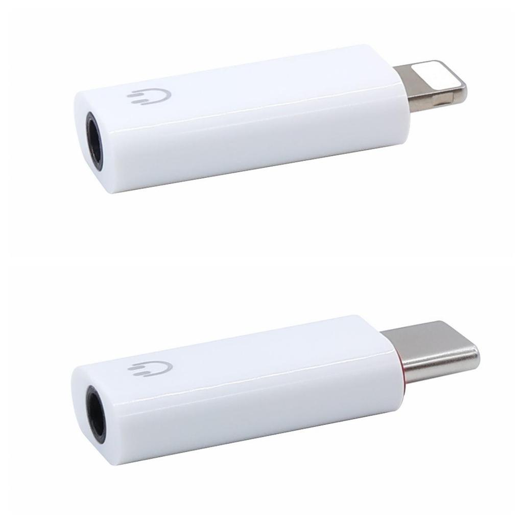 Аудиоадаптер 3,5 мм (мама) на Type-C для устройств Apple и Huawei - Совместим с наушниками 3,5 мм