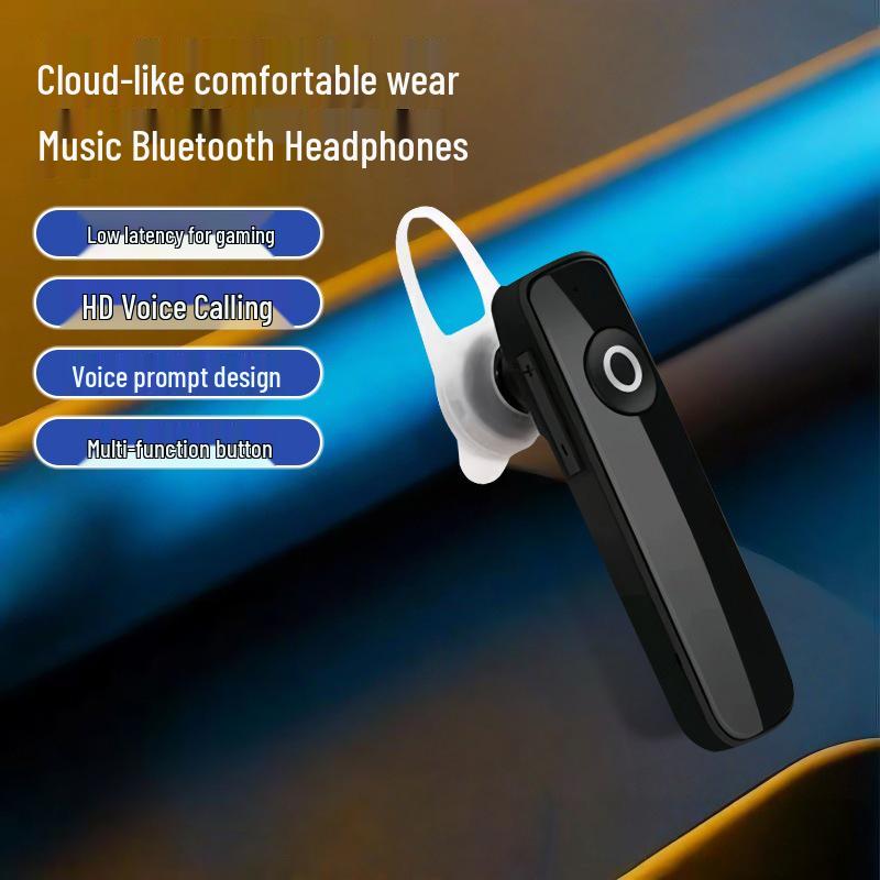 In-Ear Wireless Sports Bluetooth Headset: HD Calls, Noise-Canceling, High-Quality Sound, Low Latency, Gaming M165