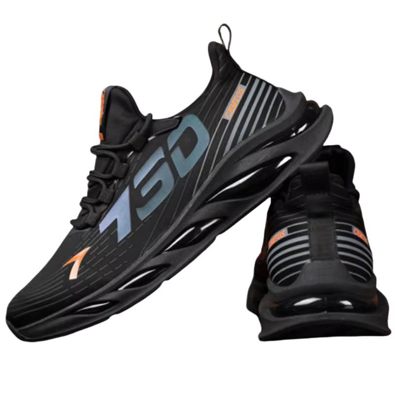 Мужская повседневная спортивная обувь, дышащие легкие кроссовки, уличные сетчатые черные кроссовки, спортивная обувь для бега, теннис, прогулочная обувь