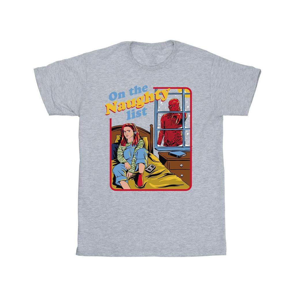 Netflix Mens Stranger Things Naughty List T-Shirt