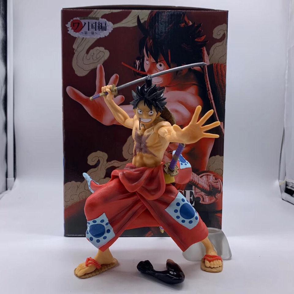 Новые Фигурки Luffy из One Piece и Страны Кимоно Модели Фигурки Аксессуары Подарки на День Рождения Креативные Аниме Игрушки