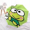 1pc Keroppi Frog & Snowman Umbrella - Automatic Opening/Closing with Foldable Design, Iron Frame for Outdoor Use, Perfect Gift for Fans, Travelers, Da
