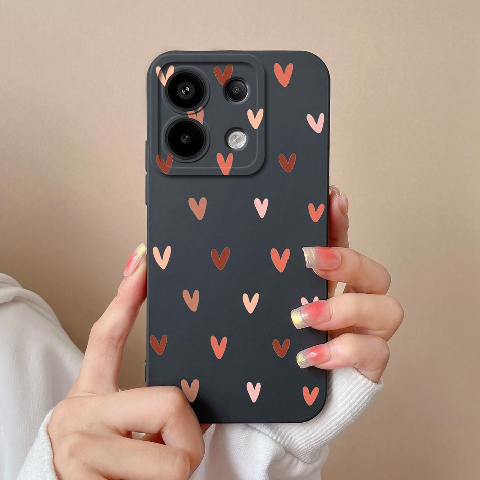 Чехол для Poco X6 Pro Стильный Мягкий Жидкий Силикон Защита Камеры Задняя Крышка Телефона Для Poco X6pro X 6 Pro Защитный Funda Capa