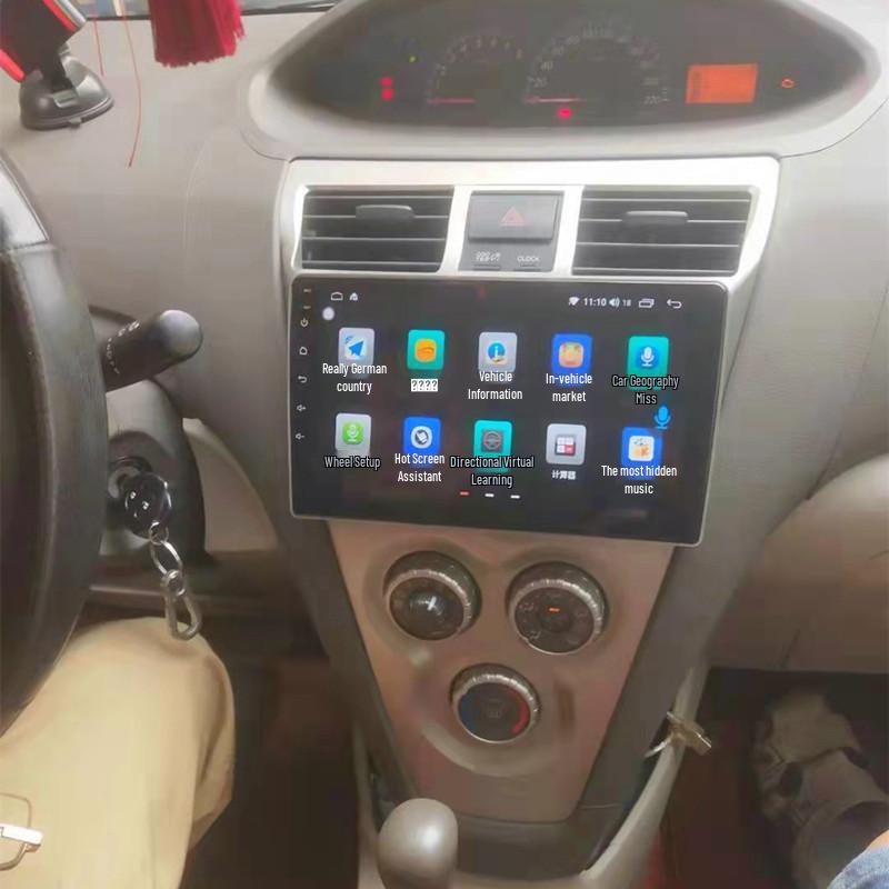 Toyota Vios 08-13 Центральная консоль Android Навигация и HD Дисплей заднего вида