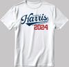 Kamala Harris 2024, Madam President Short Sleeve W/B Men / Women T Shirt KH24