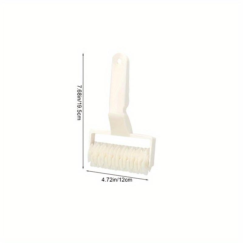 1pc Pro-Style Pastry Lattice Roller Cutter - Non-Electric, Manual, Quick & Easy Pie Crust Decorator for Homemade Pies and Dough Design