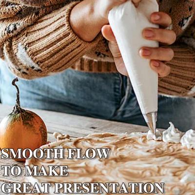 100 шт., 9/12/16 дюймов, прозрачный кондитерский мешок, одноразовый треугольный кекс, глазурь для начинки, слоеное печенье, изготовление десерта, украшение торта, глазурь для выпечки