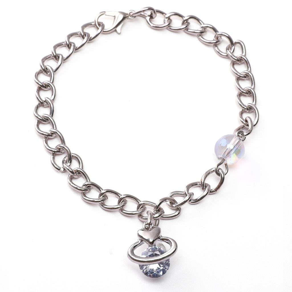 Набор блестящих металлических подвесок для изготовления украшений своими руками с дизайном сердца, ключа и цветка