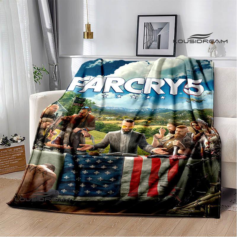 3D Игра Farcry Мультяшные напечатанные одеяла Фланелевое Теплое одеяло мягкое и удобное одеяло одеяла для пикника подарок на день рождения