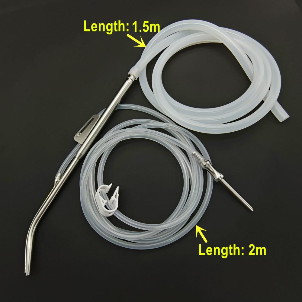 1 комплект, хирургическая палочка для зубного имплантата, ирригатор с комплектом для всасывания, всасывающая трубка для имплантата, автоклавируемый аспиратор, аспирационная трубка