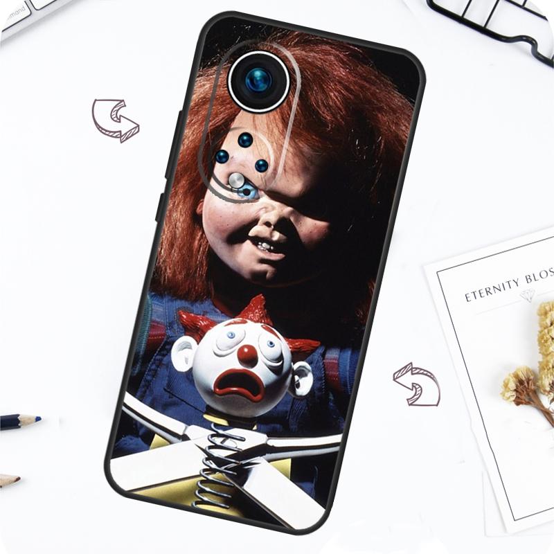 Страшная кукла Чаки Чехол для фильма ужасов для Huawei P30 P50 Pro P40 P20 Lite P Smart 2019 Nova 5T Honor 70 50 80 X8 X9 Чехол
