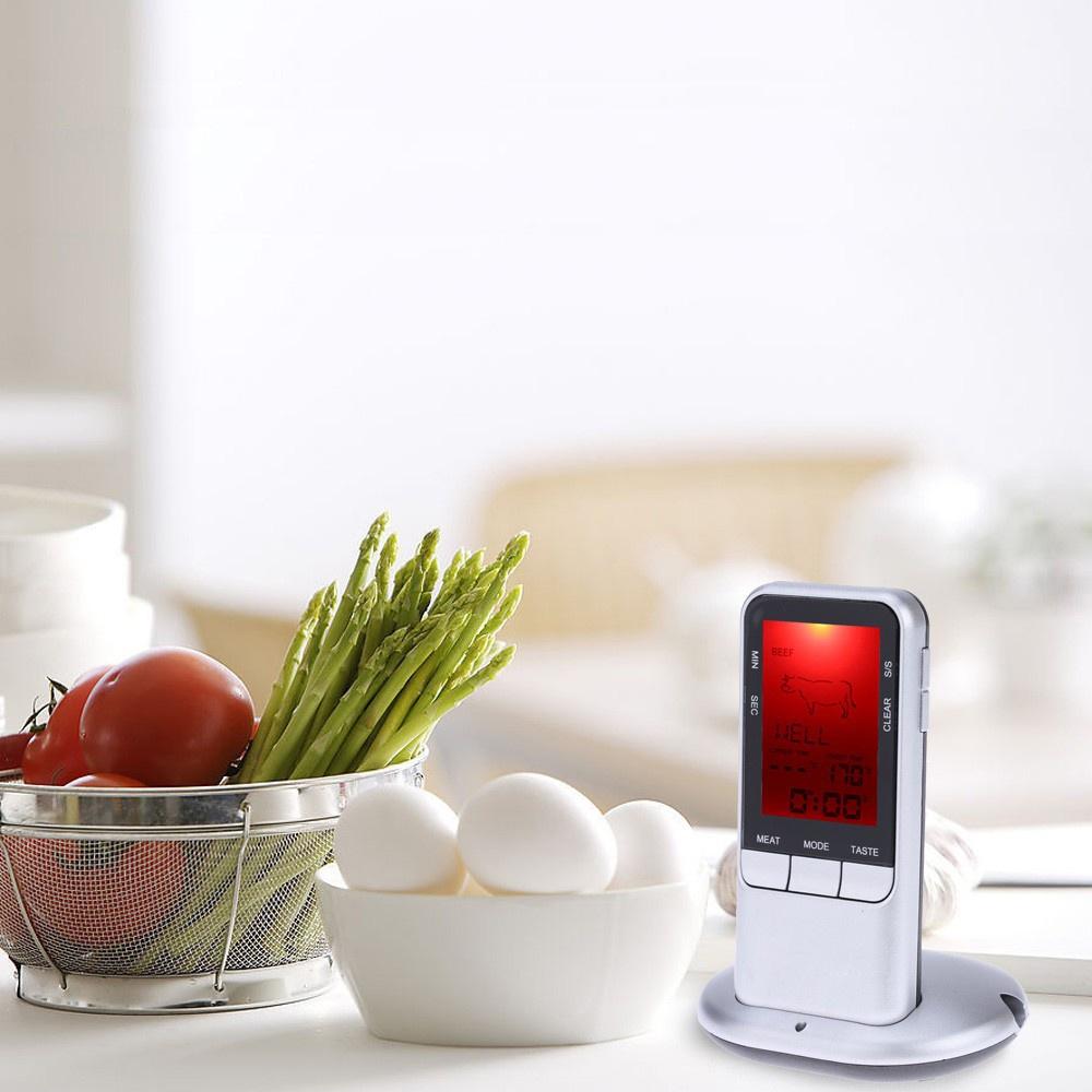 Цифровой ЖК-пульт дистанционного беспроводного барбекю, мяса, еды, приготовления пищи, термометр, кухонное использование