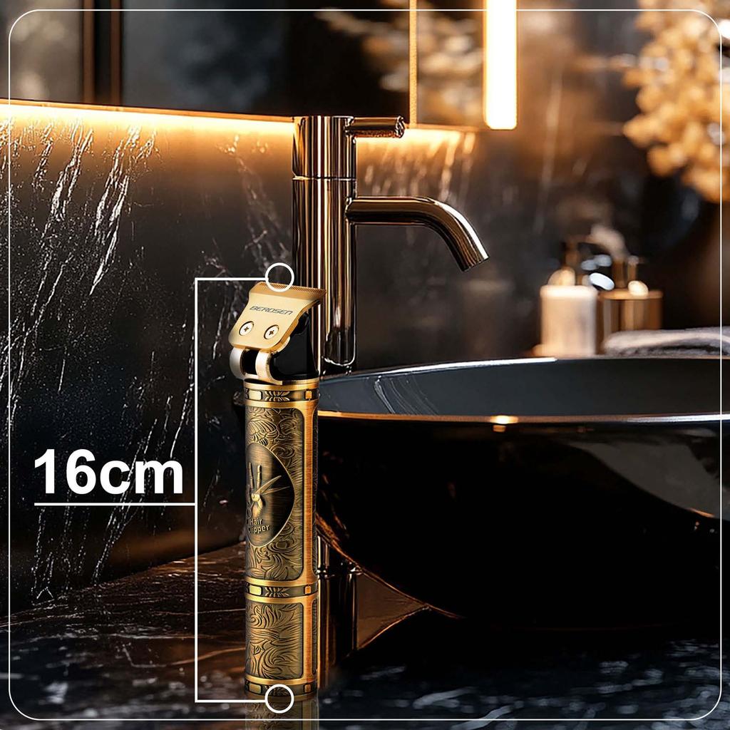 Berdsen Bd-261 Gold Barber Hair Clipper