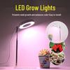 Телескопический светильник для растений: Светодиодный светильник полного спектра с таймером для суккулентов и бонсай