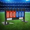 Scoreboard Table Top Reusable Team Name Card Accessories Portable for Basketball Volleyball Football