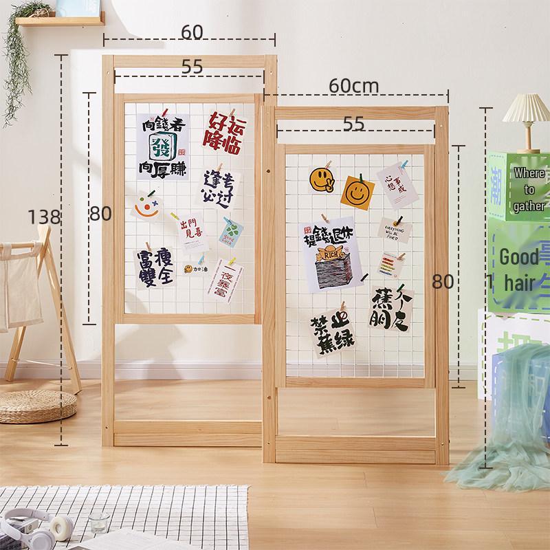 Mobile Art Display Stand for Kindergarten