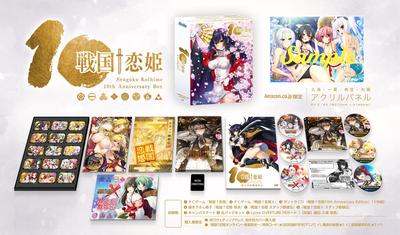 Коробка к 10-летию акриловая Sengoku†Koihime [с панелью]