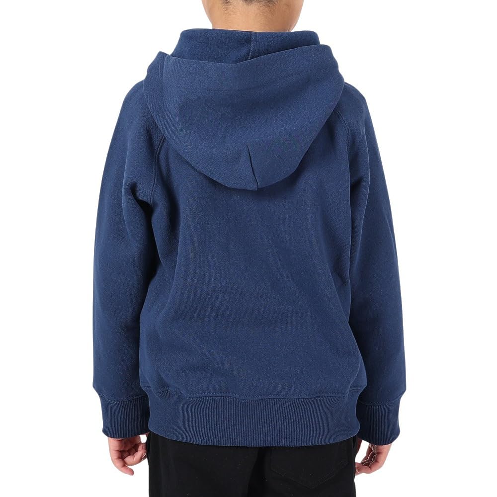 Helly Hansen K Logo Full-Zip Sweat Hoodie, Kids, Ocean Navy, Size 100